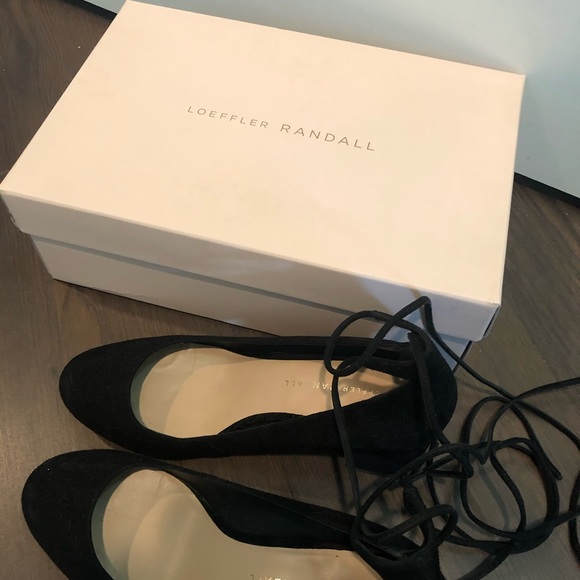 Loeffler Randall black heels - Picture 1 of 3